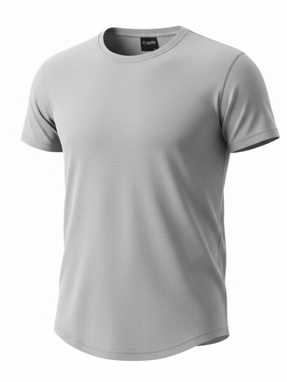 CUTS Clothing Crew Curve-Hem Tee